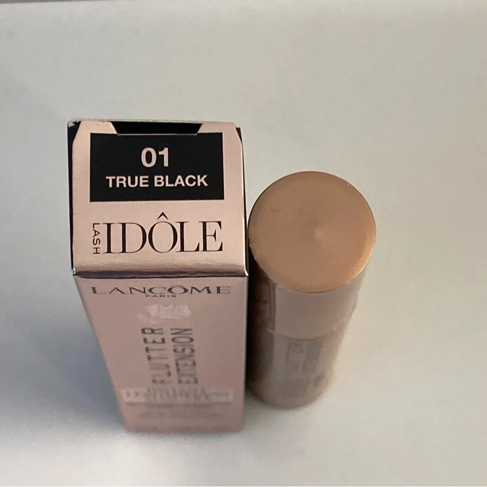 Lancome Idôle Flutter Extension Instant Lengthening Mascara 01True Black 2ml NIB